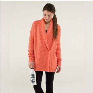 Lululemon Post Practice cardigan